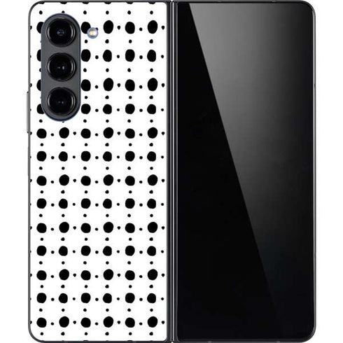 Grid Dot Galaxy Z Fold5 5G Skin